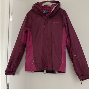 Patagonia purple/pink jacket- size m